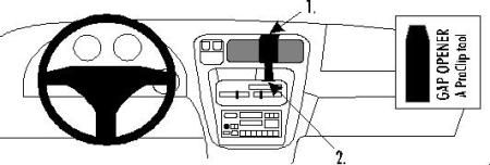 Toyota 4-Runner 96-98, Wyśrodkowany w grupie Car audio / Co pasuje do mojego samochodu / Toyota / 4Runner / 4Runner 2003-2009 u BRL (240852399)