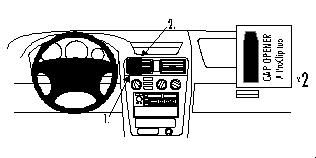 Mitsubishi Galant 97-03, Wyśrodkowany w grupie Car audio / Co pasuje do mojego samochodu / Mitsubishi / Galant u BRL (240852423)
