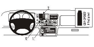 Mitsubishi Pajero Sport 99-06, Wyśrodkowany w grupie Car audio / Co pasuje do mojego samochodu / Mitsubishi / Pajero u BRL (240852447)