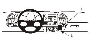 Saab 9-3 98-02/900 94-98, Kątowy w grupie Car audio / Co pasuje do mojego samochodu / SAAB / 9-3 / 9-3 OG 1998-2002 / Pozostałe 9-3 OG 1998-2002 u BRL (240852478)