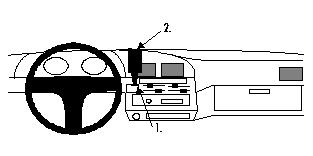 Brodit ProClip, Toyota/Volkswagen w grupie Car audio / Co pasuje do mojego samochodu / Toyota / Hilux / Hilux 1988-1997 u BRL (240852482)