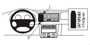 Volkswagen Golf IV/Bora 98-03, Center w grupie Car audio / Co pasuje do mojego samochodu / Volkswagen / Golf / Golf Mk4 1998-2004 / Pozostałe Golf Mk4 1998-2004 u BRL (240852526)