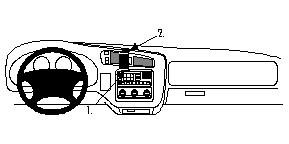 Brodit ProClip, Oldsmobile Bravada 98-05 w grupie Car audio / Co pasuje do mojego samochodu / Oldsmobile u BRL (240852534)