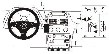 Lexus IS Serie 01-05, wyśrodkowany w grupie Car audio / Co pasuje do mojego samochodu / Lexus / Lexus IS u BRL (240852715)