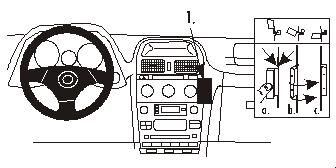 Lexus IS Serie 01-05, pod kątem w grupie Car audio / Co pasuje do mojego samochodu / Lexus / Lexus IS u BRL (240852716)