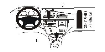 Brodit ProClip, Jaguar S-Type 99-01 w grupie Car audio / Co pasuje do mojego samochodu / Jaguar / Jaguar S-Type u BRL (240852721)