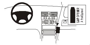 Brodit ProClip, Mercedes Benz E-Class, Sedan 95-02 w grupie Car audio / Co pasuje do mojego samochodu / Mercedes / Klasa E / Klasa E 1995-2002 W210 u BRL (240852807)