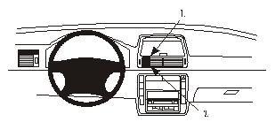 Volkswagen Sharan 01-10, Wyśrodkowany w grupie Car audio / Co pasuje do mojego samochodu / Volkswagen / Sharan / Sharan 2004-2010 u BRL (240852835)
