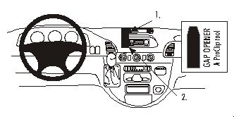 Brodit ProClip, Mercedes Benz Sprinter 00-06 w grupie Car audio / Co pasuje do mojego samochodu / Mercedes / Sprinter / Sprinter 1995-2006 u BRL (240852837)