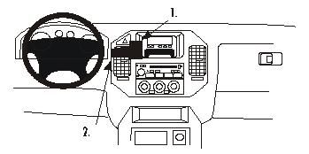 Mitsubishi Pajero 00-06, Wyśrodkowany w grupie Car audio / Co pasuje do mojego samochodu / Mitsubishi / Pajero u BRL (240852879)