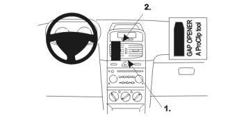 Renault Clio 02-05, centralny w grupie Car audio / Co pasuje do mojego samochodu / Renault / Clio / Clio 2005-2009 u BRL (240852934)