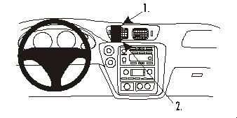Chevrolet Trail Blazer 02-09, centralny w grupie Car audio / Co pasuje do mojego samochodu / Chevrolet u BRL (240852949)