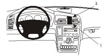 Volvo V70 00-08, środek, prawy w grupie Car audio / Co pasuje do mojego samochodu / Volvo / Volvo XC70 / Volvo XC70 2004-2007 / Pozostałe XC70 2004-2007 u BRL (240852982)