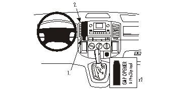 Toyota Corolla Verso 02-03, centralny w grupie Car audio / Co pasuje do mojego samochodu / Toyota / Corolla Verso / Corolla Verso 2001-2009 u BRL (240853022)