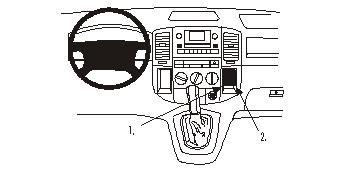 Toyota Corolla Verso 02-03, kątowy w grupie Car audio / Co pasuje do mojego samochodu / Toyota / Corolla Verso / Corolla Verso 2001-2009 u BRL (240853023)