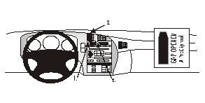 Saab 9-5 98-05, środek, wysoki w grupie Car audio / Co pasuje do mojego samochodu / SAAB / 9-5 / 9-5 OG 1997-2005 / Pozostałe 9-5 OG 1997-2005 u BRL (240853039)