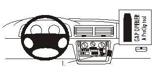 Volkswagen Passat 97-05, kątowy, prawy w grupie Car audio / Co pasuje do mojego samochodu / Volkswagen / Passat / Passat B5 1997-2005 / Pozostałe Passat B5 1997-2005 u BRL (240853050)