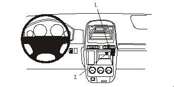 Honda CR-V 02-06, kątowy w grupie Car audio / Co pasuje do mojego samochodu / Honda / CR-V / CR-V 2002-2006 u BRL (240853057)