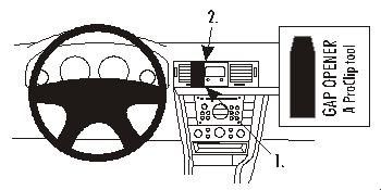 Opel Signum 03-08/Opel Vectra 02-10, centralny w grupie Car audio / Co pasuje do mojego samochodu / Opel / Signum / Signum 2004-2007 u BRL (240853076)