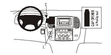 Toyota LandCruiser 100 02-07, Wycentrowany w grupie Car audio / Co pasuje do mojego samochodu / Toyota / Land Cruiser Prado / Land Cruiser Prado 1996-2008 u BRL (240853161)