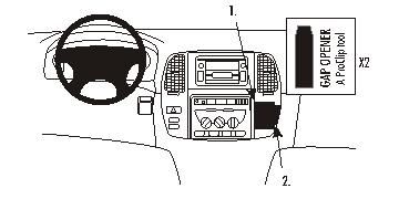 Toyota LandCruiser 100 02-07, Kątowy w grupie Car audio / Co pasuje do mojego samochodu / Toyota / Land Cruiser Prado / Land Cruiser Prado 1996-2008 u BRL (240853162)