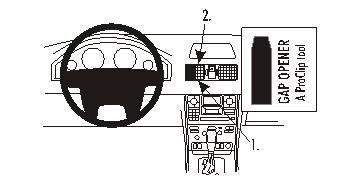 Volvo XC90 02-14, Wycentrowany w grupie Car audio / Co pasuje do mojego samochodu / Volvo / Volvo XC90 / Volvo XC90 2003-2014 u BRL (240853171)
