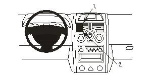 Renault Mégane 03-09, Wycentrowany w grupie Car audio / Co pasuje do mojego samochodu / Renault / Mégane / Mégane 2003-2008 u BRL (240853181)