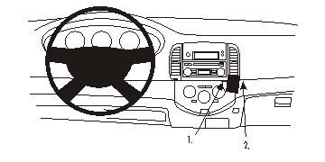 Nissan Micra 03-10, Kątowy w grupie Car audio / Co pasuje do mojego samochodu / Nissan / Micra / Micra K12 2003-2010 u BRL (240853202)