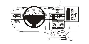 Ford Transit Connect/Tourneo Connect 03-09, Wycentrowany w grupie Car audio / Co pasuje do mojego samochodu / Ford / Transit Connect / Transit Connect 2002-2013 u BRL (240853204)