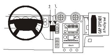 Brodit ProClip, Hummer H2 03-07 w grupie Car audio / Co pasuje do mojego samochodu / Hummer / Hummer H2 u BRL (240853216)