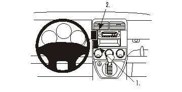 Honda Element 03-12, Wycentrowany w grupie Car audio / Co pasuje do mojego samochodu / Honda u BRL (240853227)