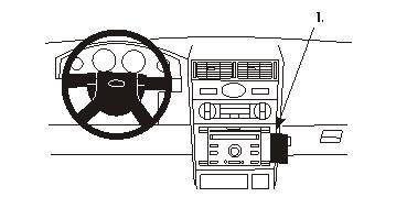 Ford Mondeo 01-07, Kątowy, Niski w grupie Car audio / Co pasuje do mojego samochodu / Ford / Mondeo / Mondeo 2004-2007 u BRL (240853279)