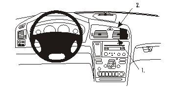 Volvo V70 00-08, Kątowy, Wysoki w grupie Car audio / Co pasuje do mojego samochodu / Volvo / Volvo XC70 / Volvo XC70 2004-2007 / Pozostałe XC70 2004-2007 u BRL (240853295)