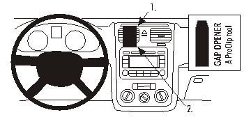 Volkswagen Golf V 04-09, Środek w grupie Car audio / Co pasuje do mojego samochodu / Volkswagen / Golf / Golf Mk6 2009-2013 / Pozostałe Golf Mk6 2009-2013 u BRL (240853358)