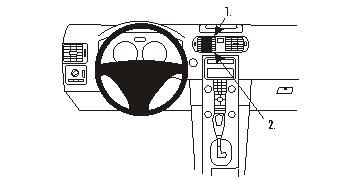 Volvo S40 04-12, Wyśrodkowany w grupie Car audio / Co pasuje do mojego samochodu / Volvo / Volvo V50 / Volvo V50 2004-2012 / Wymiana stereo u BRL (240853360)