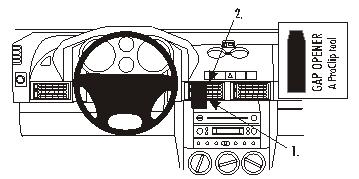 Brodit ProClip, Land Rover Freelander 04-06 w grupie Car audio / Co pasuje do mojego samochodu / Land Rover / Freelander u BRL (240853372)
