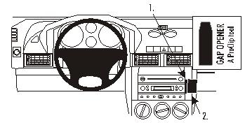 Brodit ProClip, Land Rover Freelander 04-06 w grupie Car audio / Co pasuje do mojego samochodu / Land Rover / Freelander u BRL (240853373)