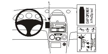 Toyota Celica 00-05, Wyśrodkowany w grupie Car audio / Co pasuje do mojego samochodu / Toyota / Celica / Celica 1999-2006 u BRL (240853380)