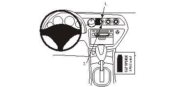 Honda Integra 04-06, Wyśrodkowany w grupie Car audio / Co pasuje do mojego samochodu / Honda u BRL (240853400)