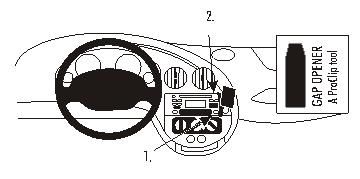 Ford Ka 97-08, Ukośny w grupie Car audio / Co pasuje do mojego samochodu / Ford / Ka / Ka 2000-2009 u BRL (240853421)