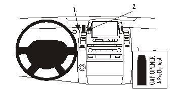 Toyota Prius 04-09, Wyśrodkowany w grupie Car audio / Co pasuje do mojego samochodu / Toyota / Prius / Prius 2004-2009 u BRL (240853437)