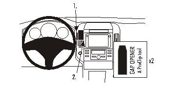 Toyota Corolla Verso 04-09, Wyśrodkowany w grupie Car audio / Co pasuje do mojego samochodu / Toyota / Corolla Verso / Corolla Verso 2001-2009 u BRL (240853477)