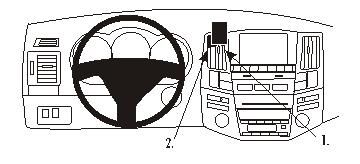 Lexus RX Serie 04-09, Wyśrodkowany w grupie Car audio / Co pasuje do mojego samochodu / Lexus / Lexus RX u BRL (240853486)