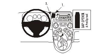 Fiat Panda 04-07, Wyśrodkowany w grupie Car audio / Co pasuje do mojego samochodu / Fiat / Panda u BRL (240853493)