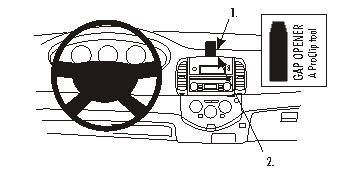 Nissan Micra 03-10, Wyśrodkowany w grupie Car audio / Co pasuje do mojego samochodu / Nissan / Micra / Micra K12 2003-2010 u BRL (240853498)