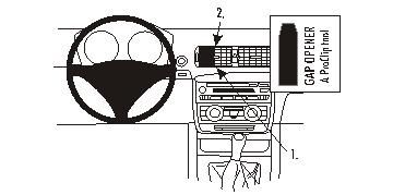 BMW 1 E81/E82/E87/E88 05-11, Wyśrodkowany w grupie Car audio / Co pasuje do mojego samochodu / BMW / BMW 1 seria / BMW E81/E82/E87/E88 2007-2012 u BRL (240853523)