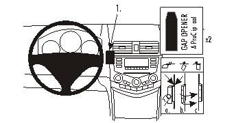 Honda Accord 03-07, wyśrodkowany w grupie Car audio / Co pasuje do mojego samochodu / Honda / Accord / Accord 2003-2008 u BRL (240853581)
