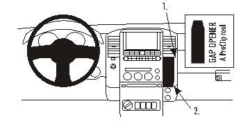 Nissan Navara 06-10, pod kątem w grupie Car audio / Co pasuje do mojego samochodu / Nissan / Navara / Navara 2004-2014 u BRL (240853614)