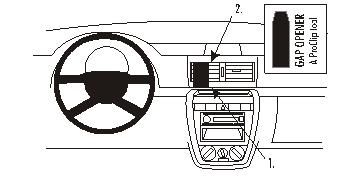 Volkswagen Fox 05-11, wyśrodkowany w grupie Car audio / Co pasuje do mojego samochodu / Volkswagen / Fox / Fox 2005-2010 u BRL (240853620)