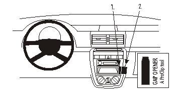 Volkswagen Fox 05-11, pod kątem w grupie Car audio / Co pasuje do mojego samochodu / Volkswagen / Fox / Fox 2005-2010 u BRL (240853621)